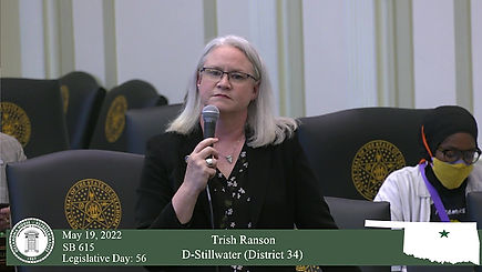 Rep. Trish Ranson Debates Against SB 615- Transphobic Bathroom Bill